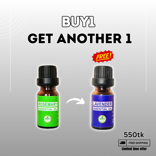 Rosemary Essential Oil [FREE Lavender Essential Oil]