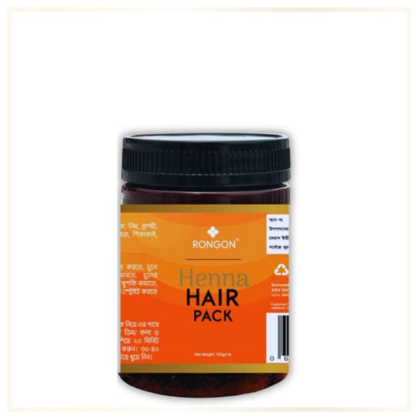 Rongon Henna Hair Pack - 100gm